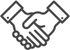 Icon of shaking hands